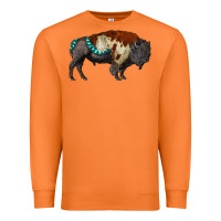 Carrot gemstone bison Premium Sweatshirt - RanaPortraitStore