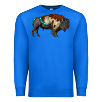 True Royal gemstone bison Premium Sweatshirt - RanaPortraitStore