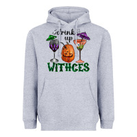 Heather Grey drink up withces halloween Heavyweight Hoodie - RanaPortraitStore