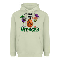 Matcha drink up withces halloween Heavyweight Hoodie - RanaPortraitStore