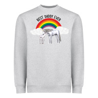 Heather Grey Best Daddy Ever Heavyweight Sweatshirt - Bettercallsaul