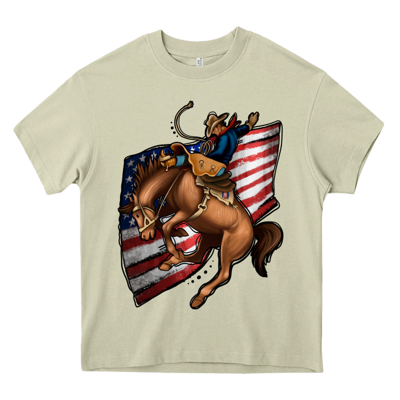 American Cowboy Heavy Core Tee by Jasminsmagicworld | Teevron