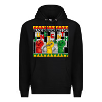 Black black independence day juneteenth tumbler Premium Hoodie - BarkalooDesign