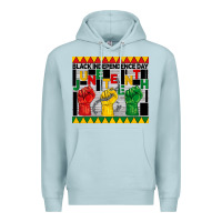 Blue Mist black independence day juneteenth tumbler Premium Hoodie - BarkalooDesign