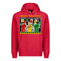 Cardinal black independence day juneteenth tumbler Premium Hoodie - BarkalooDesign