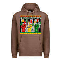 Chestnut black independence day juneteenth tumbler Premium Hoodie - BarkalooDesign
