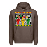 Coffee black independence day juneteenth tumbler Premium Hoodie - BarkalooDesign