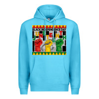 Ocean Blue black independence day juneteenth tumbler Premium Hoodie - BarkalooDesign