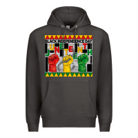 Smoke black independence day juneteenth tumbler Premium Hoodie - BarkalooDesign