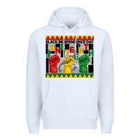 White black independence day juneteenth tumbler Premium Hoodie - BarkalooDesign