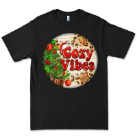 Black Cozy vibes Premium Tee - FaDigitalArtStudio