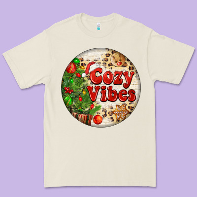 Cozy Vibes Premium Tee Designed By Fadigitalartstudio