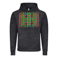 Vintage Black autism awareness leopard puzzle brush stroke Vintage Hoodie - Artiststas
