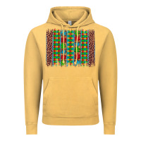Vintage Mustard autism awareness leopard puzzle brush stroke Vintage Hoodie - Artiststas