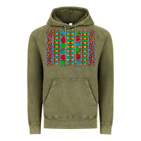 Vintage Olive autism awareness leopard puzzle brush stroke Vintage Hoodie - Artiststas