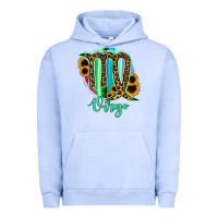 Pigment Grape Ice Virgo Zodiac Sign Sunflower Leopard Serape Urban Hoodie - RanaPortraitStore
