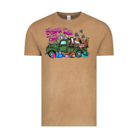 Vintage Camel happy easter day truck Vintage Tee - CowhideDigitalArt