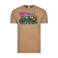 Vintage Coffee happy easter day truck Vintage Tee - CowhideDigitalArt