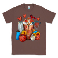 Chestnut Basketball Sunflower Frappe Classic Tee - FaDigitalArtStudio