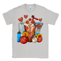 Moon Dust Basketball Sunflower Frappe Classic Tee - FaDigitalArtStudio