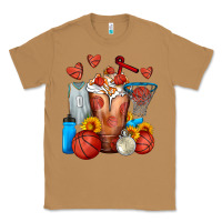 Toasted Coconut Basketball Sunflower Frappe Classic Tee - FaDigitalArtStudio