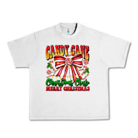Lunar Rock Candy Cane Christmas Club Urban Heavy Tee - CowhideDigitalArt