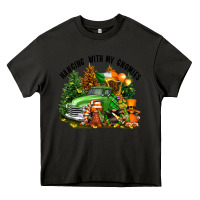 Asphalt St. Patricks Day hanging with my gnomies Heavy Core Tee - FaDigitalArtStudio