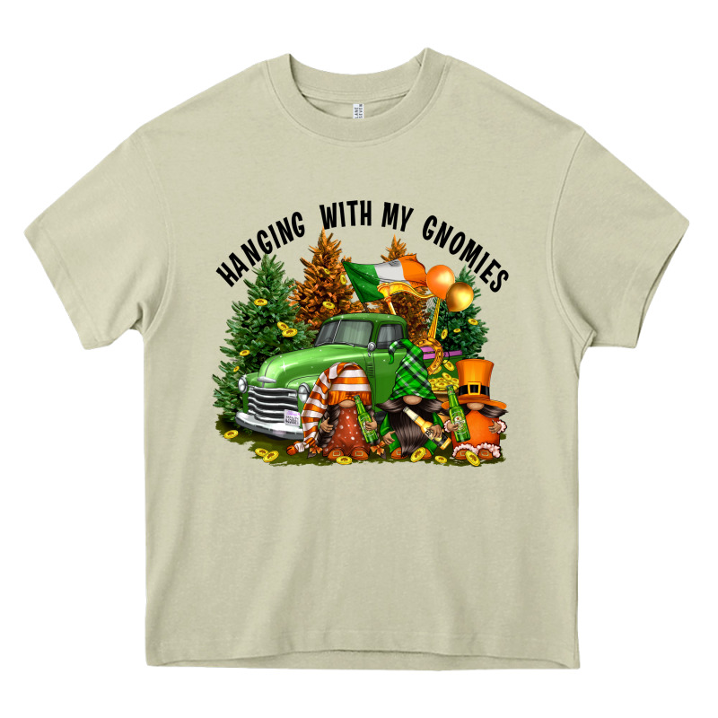 St. Patricks Day Hanging With My Gnomies Heavy Core Tee by FaDigitalArtStudio | Teevron