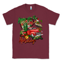 Burgundy home for the holidays louisiana Classic Tee - BarkalooDesign
