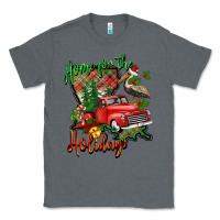 Charcoal Heather home for the holidays louisiana Classic Tee - BarkalooDesign