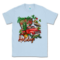 Dusty Blue home for the holidays louisiana Classic Tee - BarkalooDesign