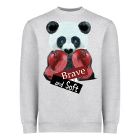 Heather Grey The winner, Brave And Soft Heavyweight Sweatshirt - Bettercallsaul
