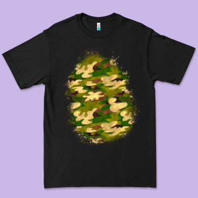 Camouflage Patch 4 Premium Tee Designed By Bundleandbundleshop