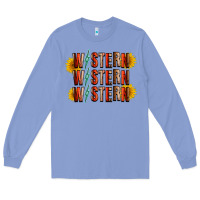 Colony Blue western sunflower Long Sleeve Tee - RacoonDesign