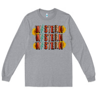 Heather Grey western sunflower Long Sleeve Tee - RacoonDesign