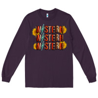 Plum western sunflower Long Sleeve Tee - RacoonDesign