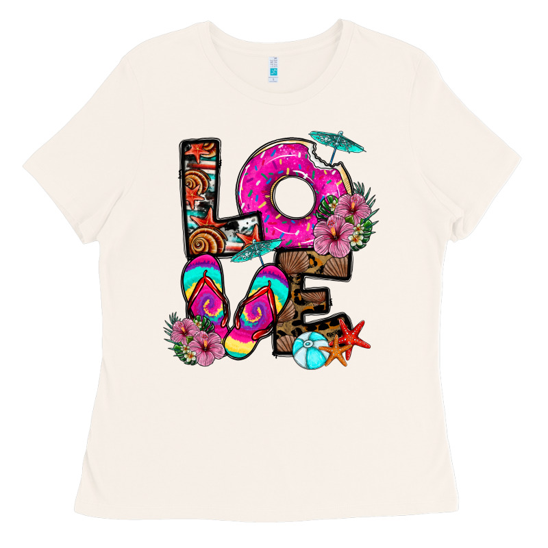 Love Summer Ladies Tee by CowhideDigitalArt | Teevron