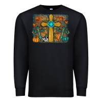 Black fall cross Premium Sweatshirt - RanaPortraitStore