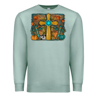 Seafoam fall cross Premium Sweatshirt - RanaPortraitStore