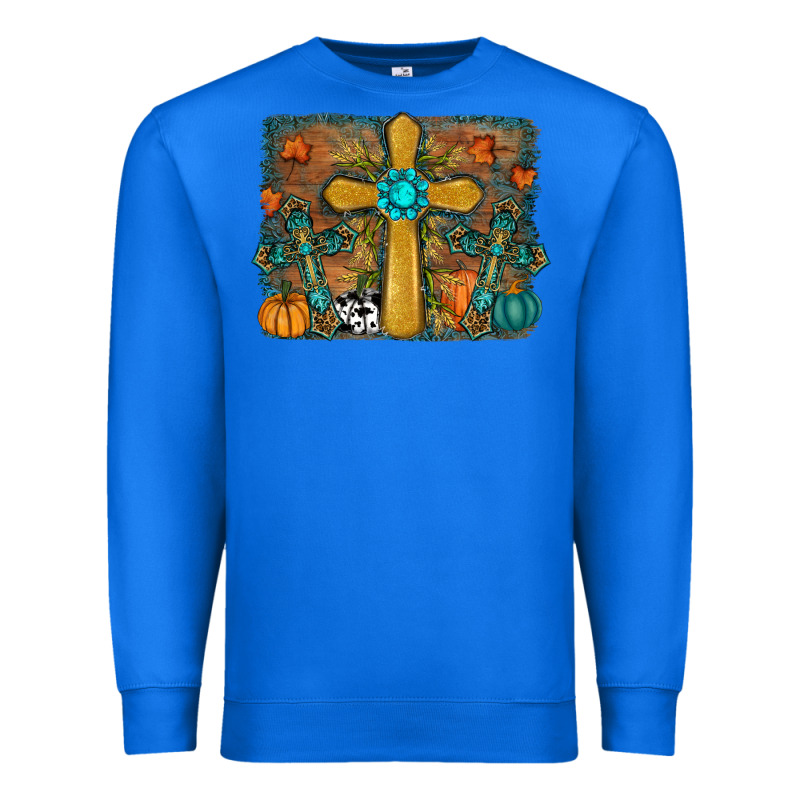 Fall Cross Premium Sweatshirt by RanaPortraitStore | Teevron