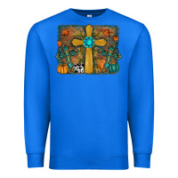 True Royal fall cross Premium Sweatshirt - RanaPortraitStore