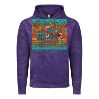 Cloud Purple she is strong gemstone sunflower leopard Vintage Hoodie - Artiststas