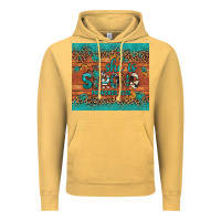 Vintage Mustard she is strong gemstone sunflower leopard Vintage Hoodie - Artiststas