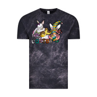 Cloud Black Happy Easter Vintage Tee - CowhideDigitalArt