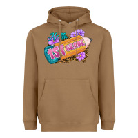 Toasted Coconut Hello 1st Grade Heavyweight Hoodie - RanaPortraitStore
