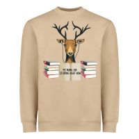 Mushroom Yes Mama I Am Studying Right Now, Deer Heavyweight Sweatshirt - Bettercallsaul