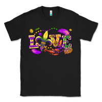 Black Love Mardi Gras Classic Tee - FaDigitalArtStudio