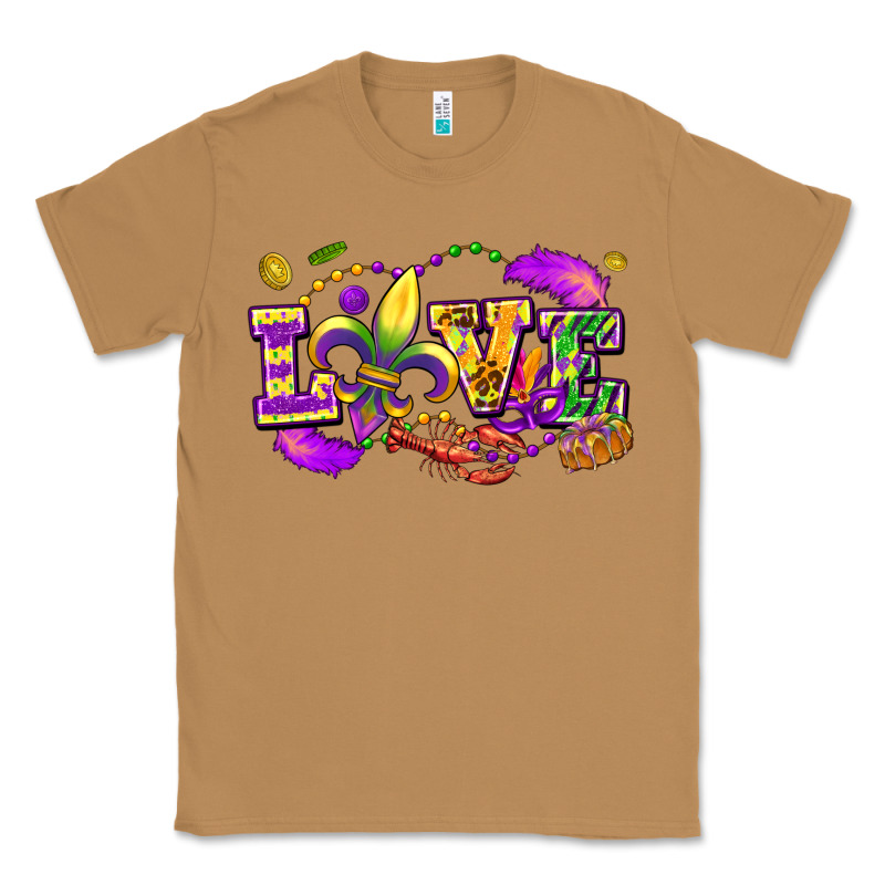 Love Mardi Gras Classic Tee by FaDigitalArtStudio | Teevron