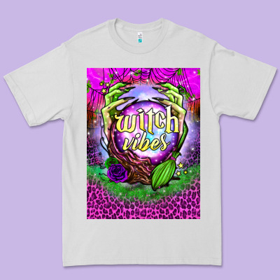 Witch Vibes Air Freshener Premium Tee Designed By Bundleandbundleshop