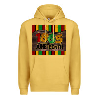 Antique Gold 1865 juneteenth tumbler Premium Hoodie - BarkalooDesign